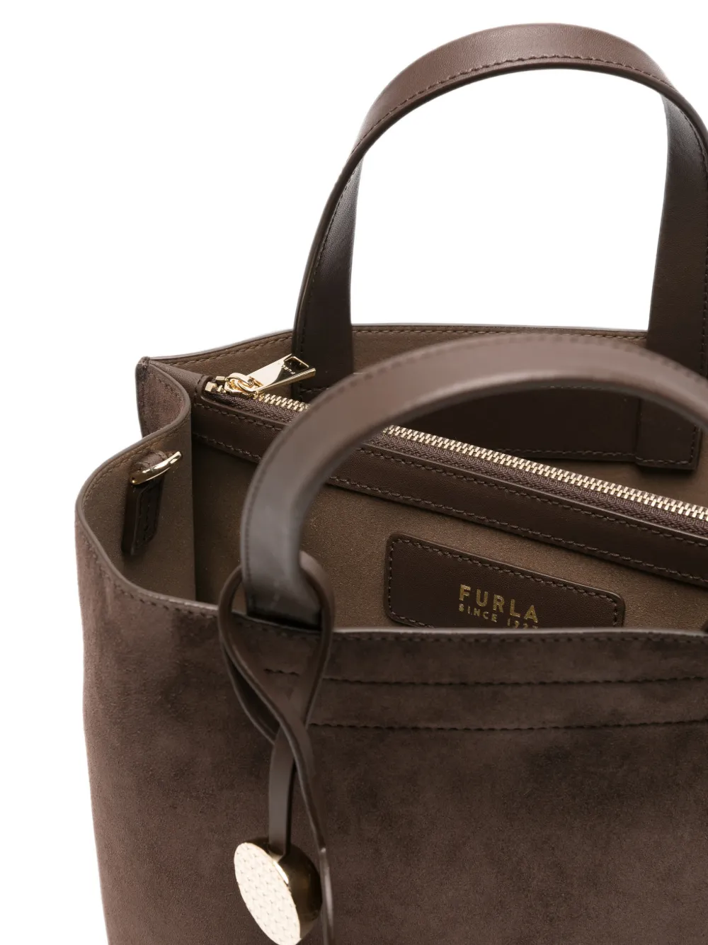 Furla Kleine Divide It shopper Bruin