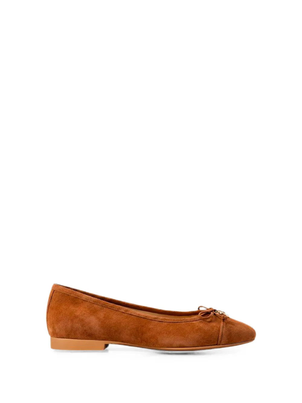Michael Kors sabrinas in Piper Flex suede Bruin