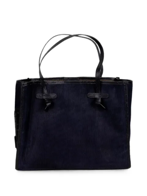 GIANNI CHIARINI Marcella corduroy-effect tote bag