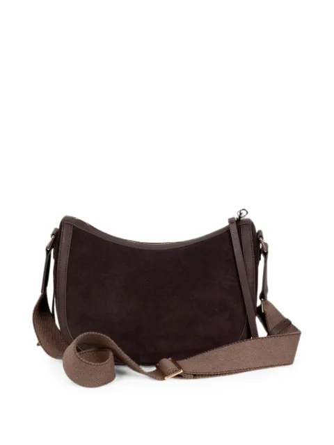 Borbonese bolso de hombro de ante