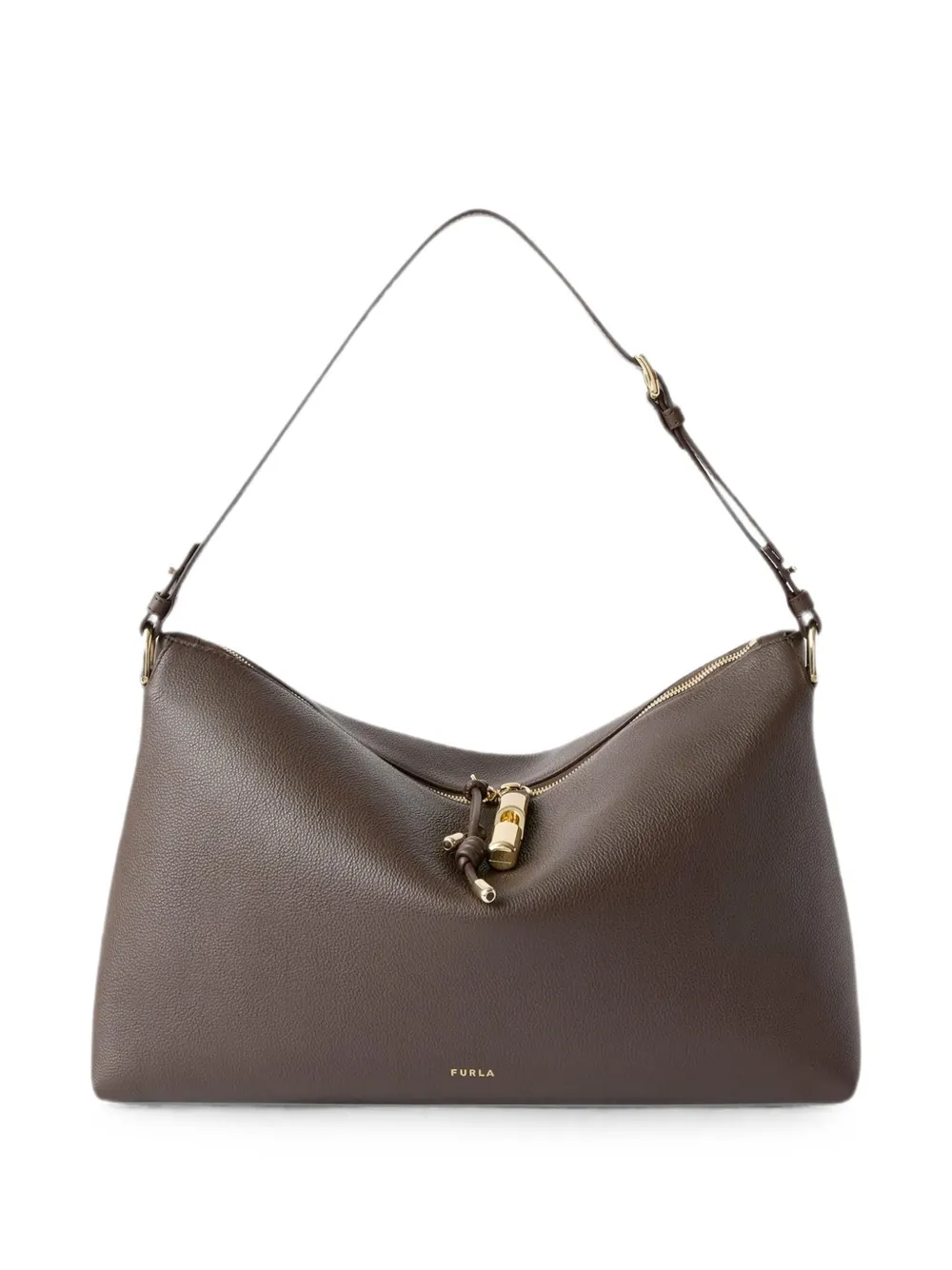 Furla Debby shoulder bag M - Marrone
