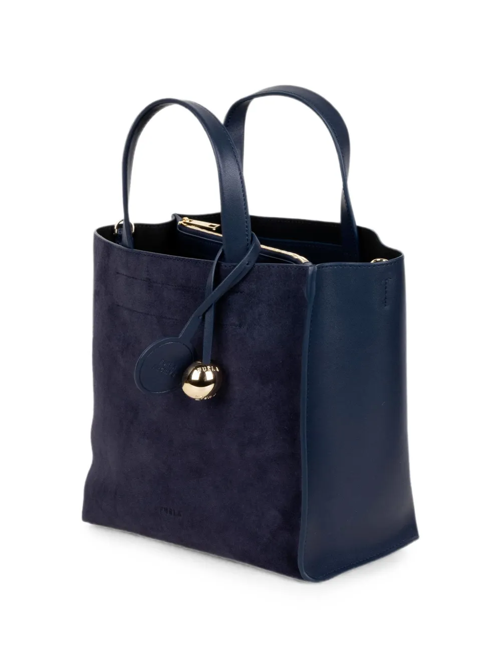 Furla Kleine Divide It shopper Blauw