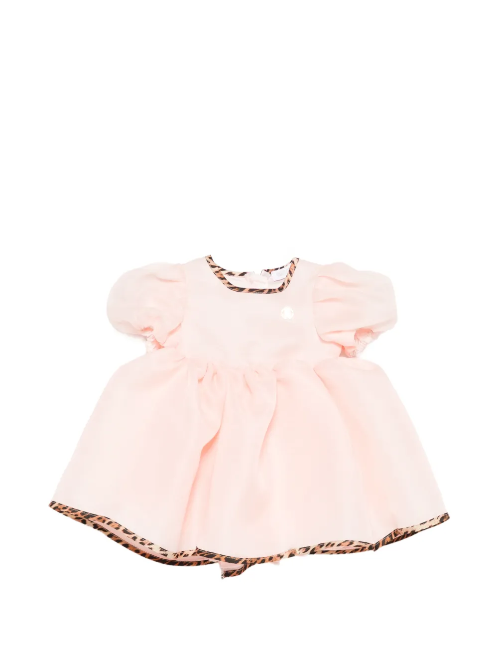 Roberto Cavalli Junior Abito con maniche a palloncino - Rosa