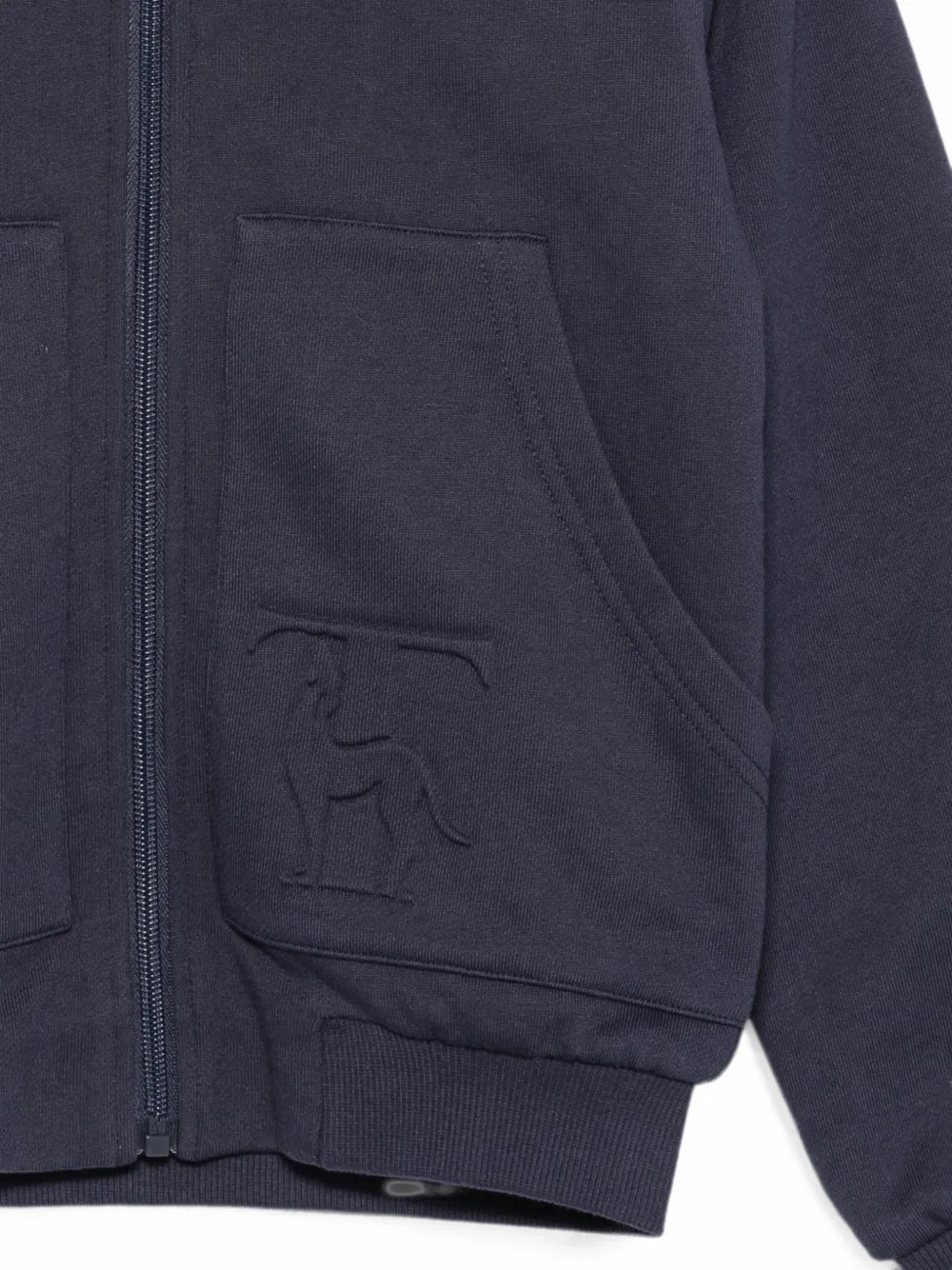 TRUSSARDI JUNIOR Sweater met logo-reliëf Blauw