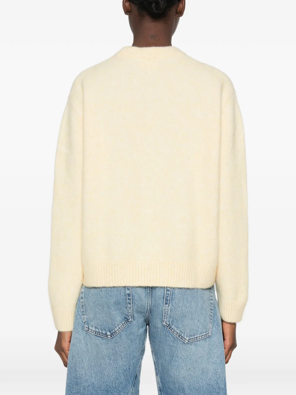 A.P.C. Trui met ronde hals Geel