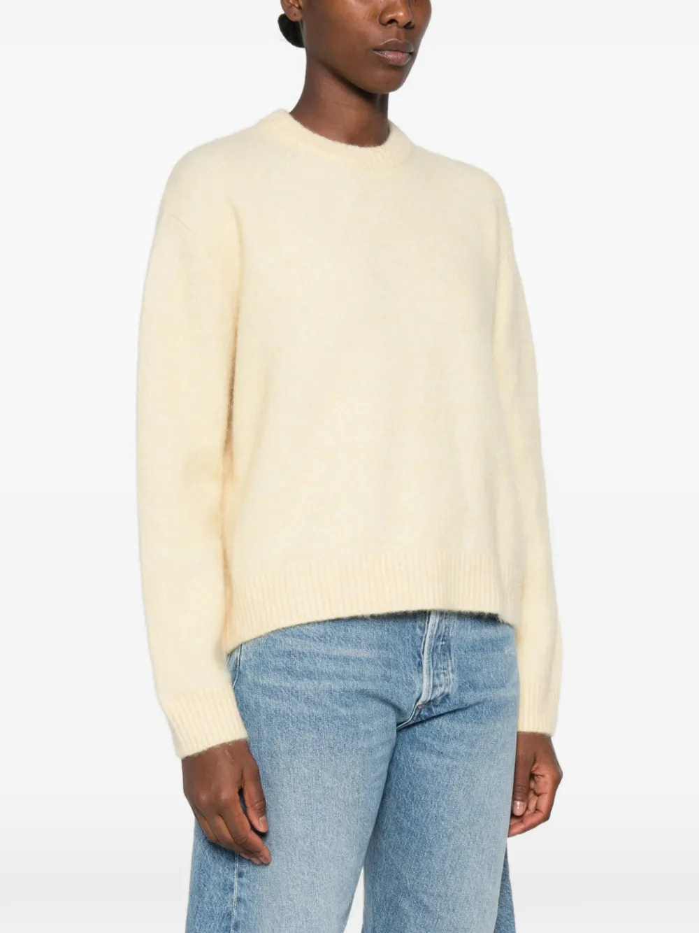 A.P.C. Trui met ronde hals Geel