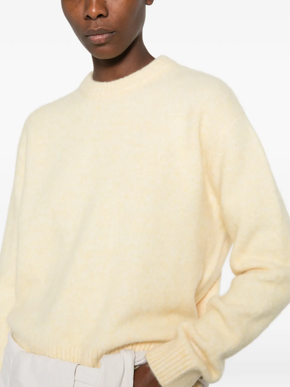 A.P.C. Trui met ronde hals Geel