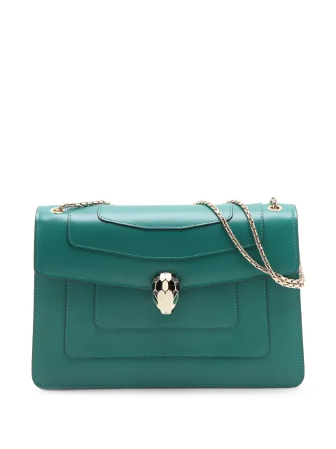 Bvlgari Pre-Owned 2010-2026 Medium Calfskin Serpenti Forever shoulder bag