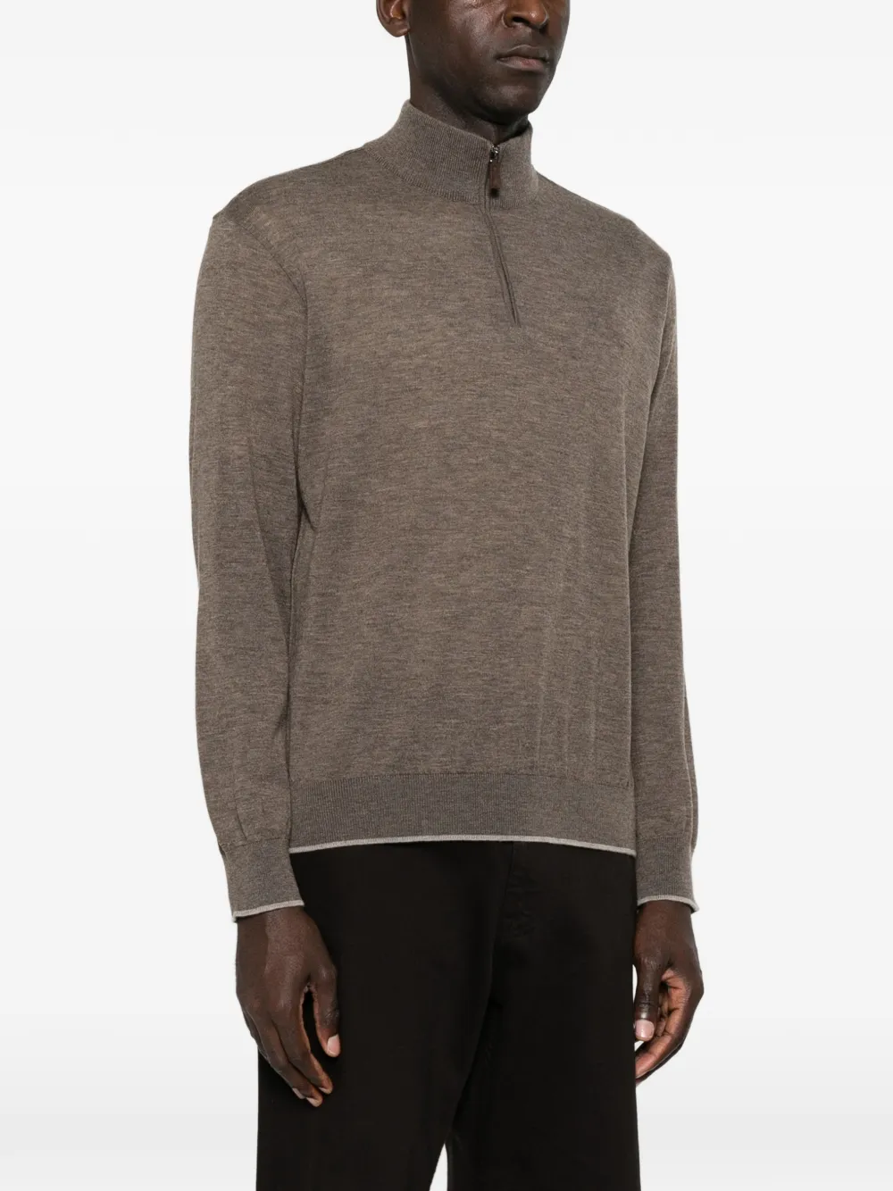 Paul & Shark quarter-zip wool sweater Bruin