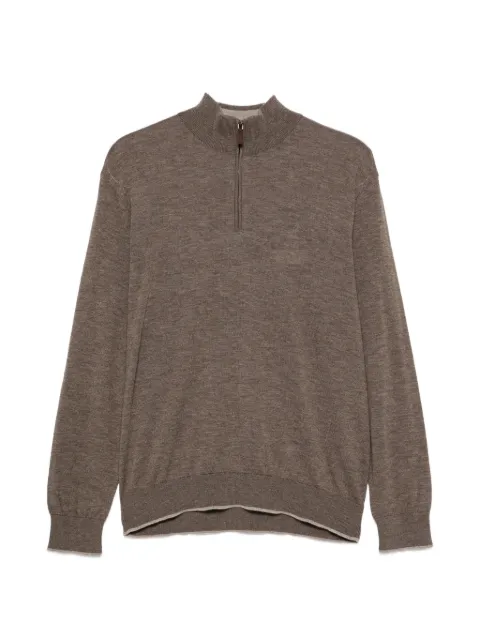 Paul & Shark quarter-zip wool sweater