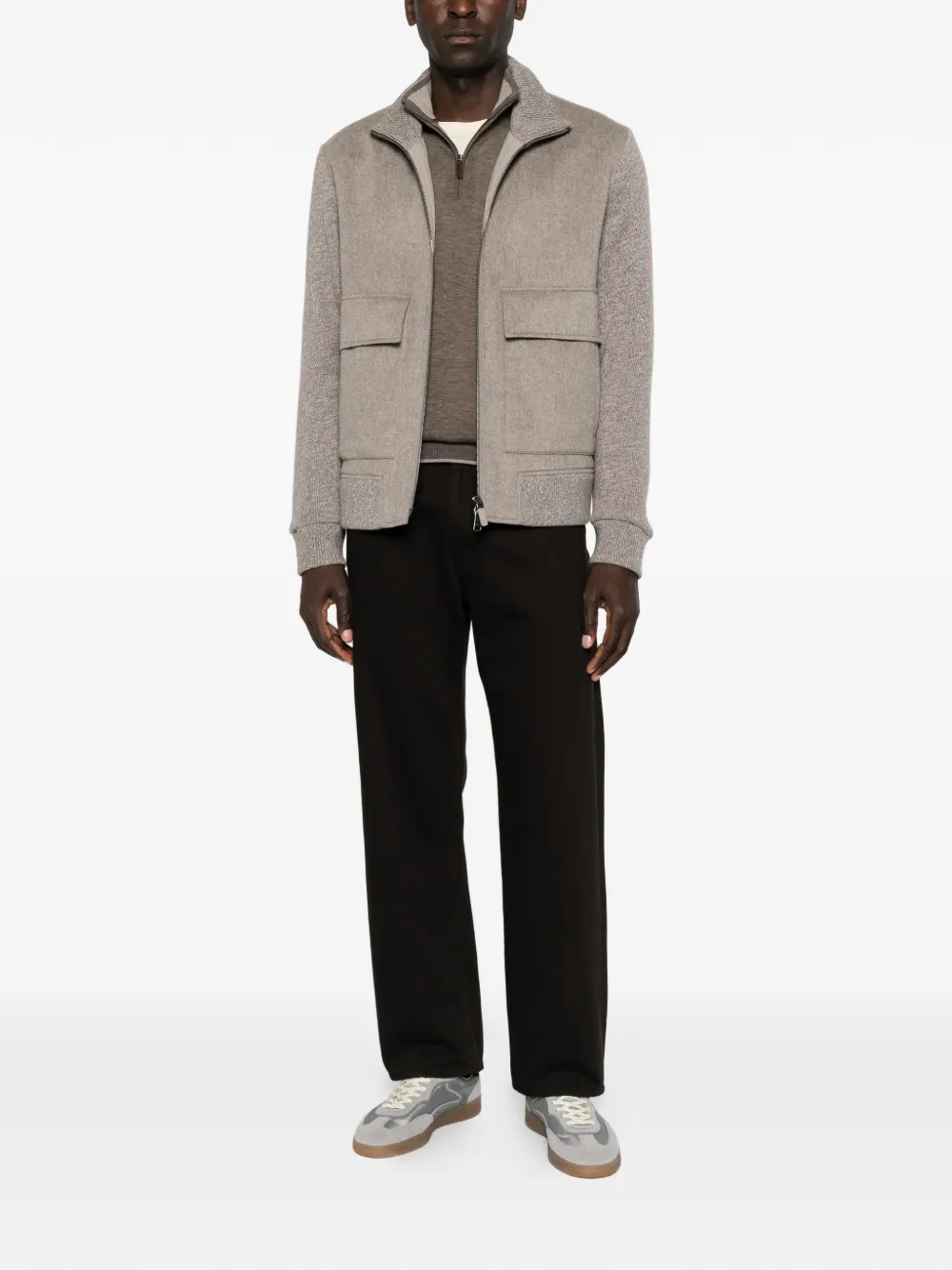 Paul & Shark quarter-zip wool sweater Bruin
