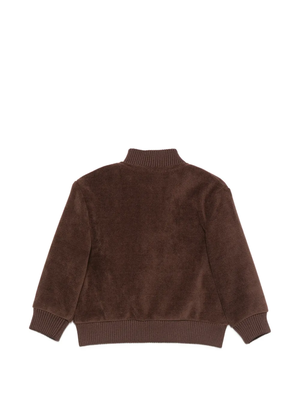 TRUSSARDI JUNIOR Bomberjack met geborduurd logo Bruin