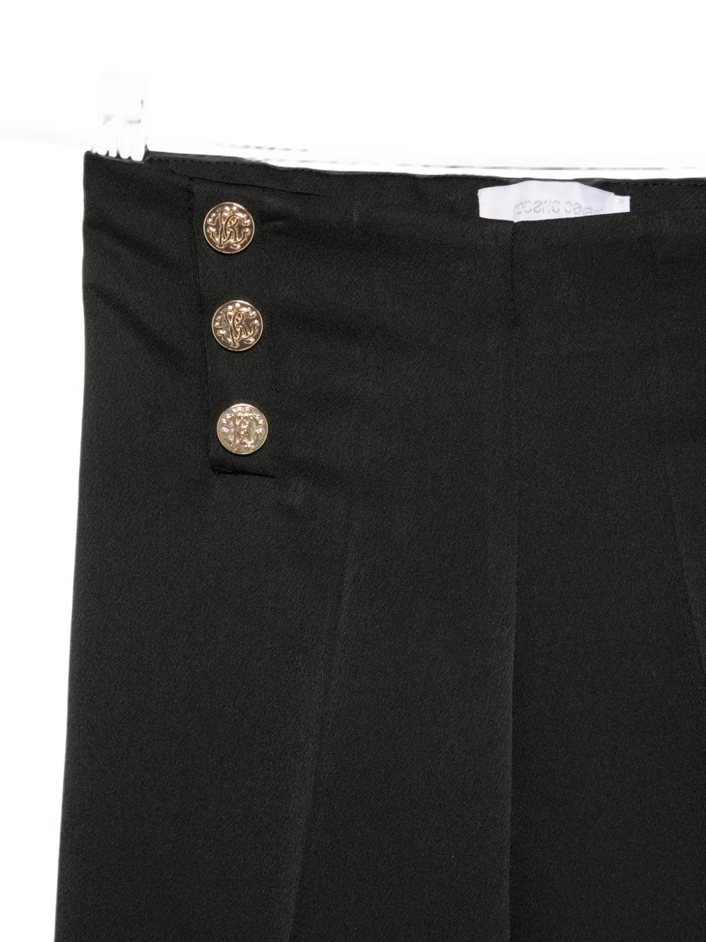 Roberto Cavalli Junior Flared broek Zwart