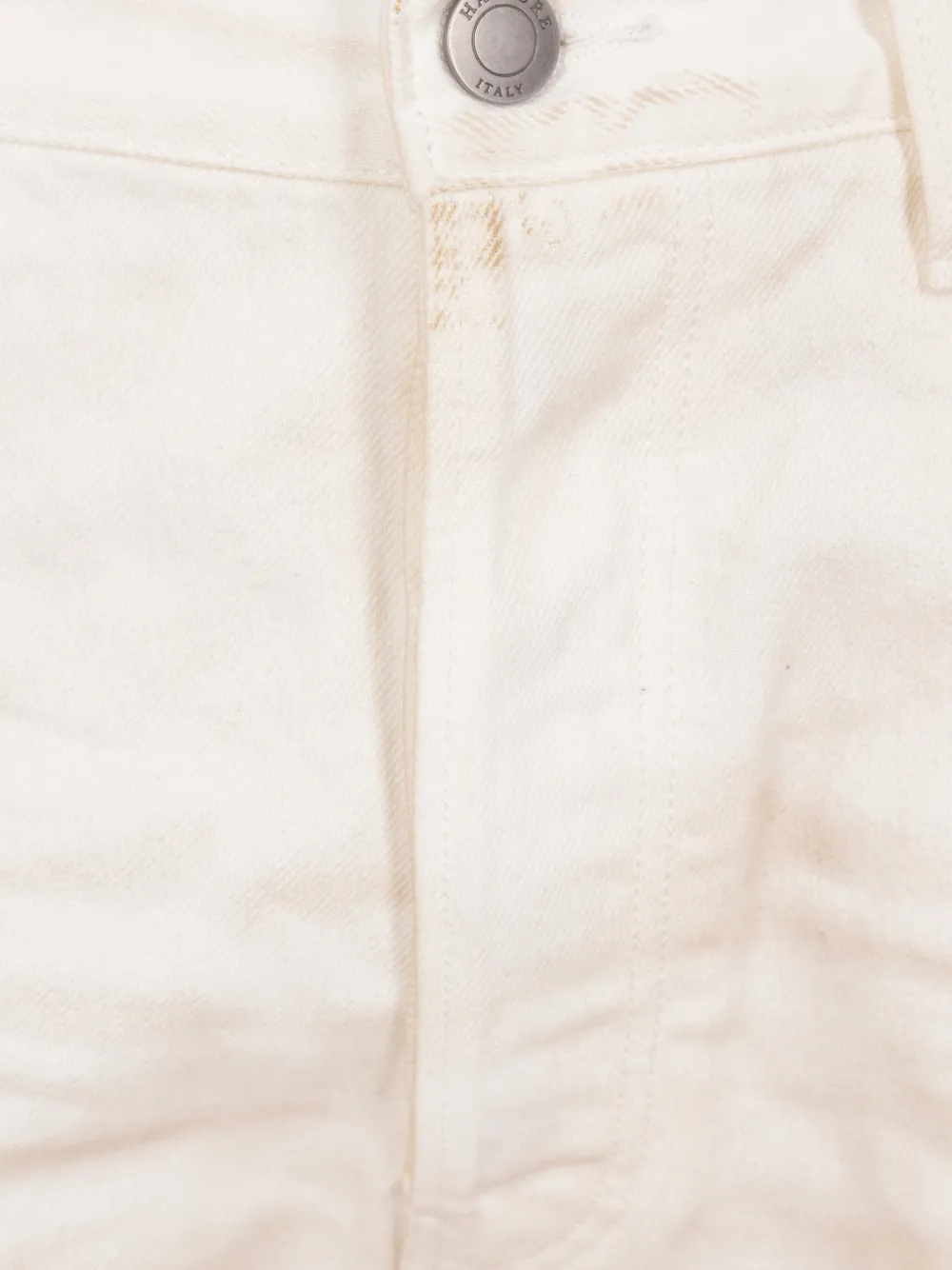 Haikure Achilles jeans met versleten effect Beige