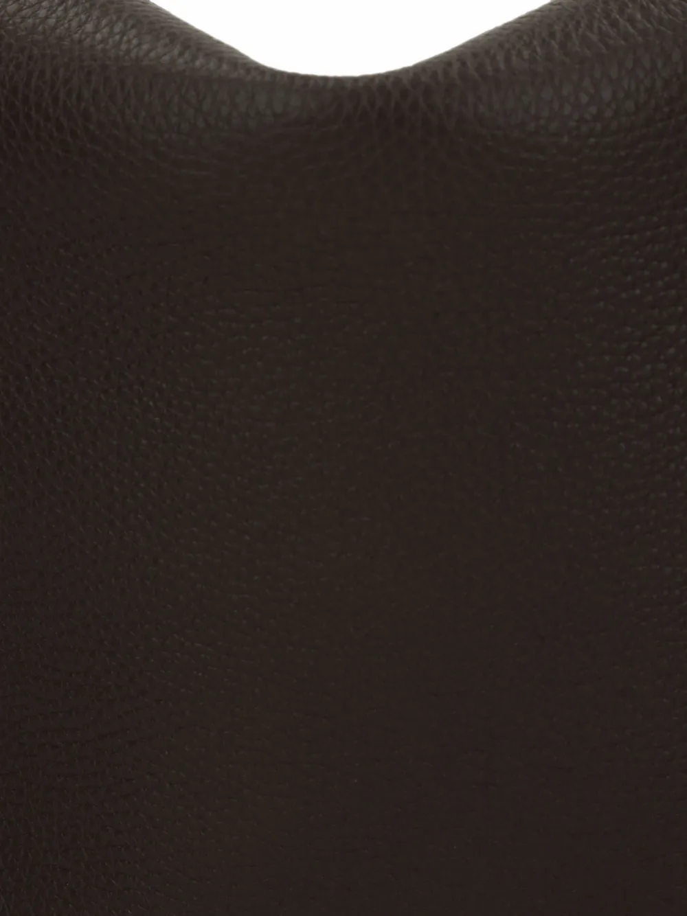 ETRO Schoudertas van leer met textuur en logo-opschrift Bruin