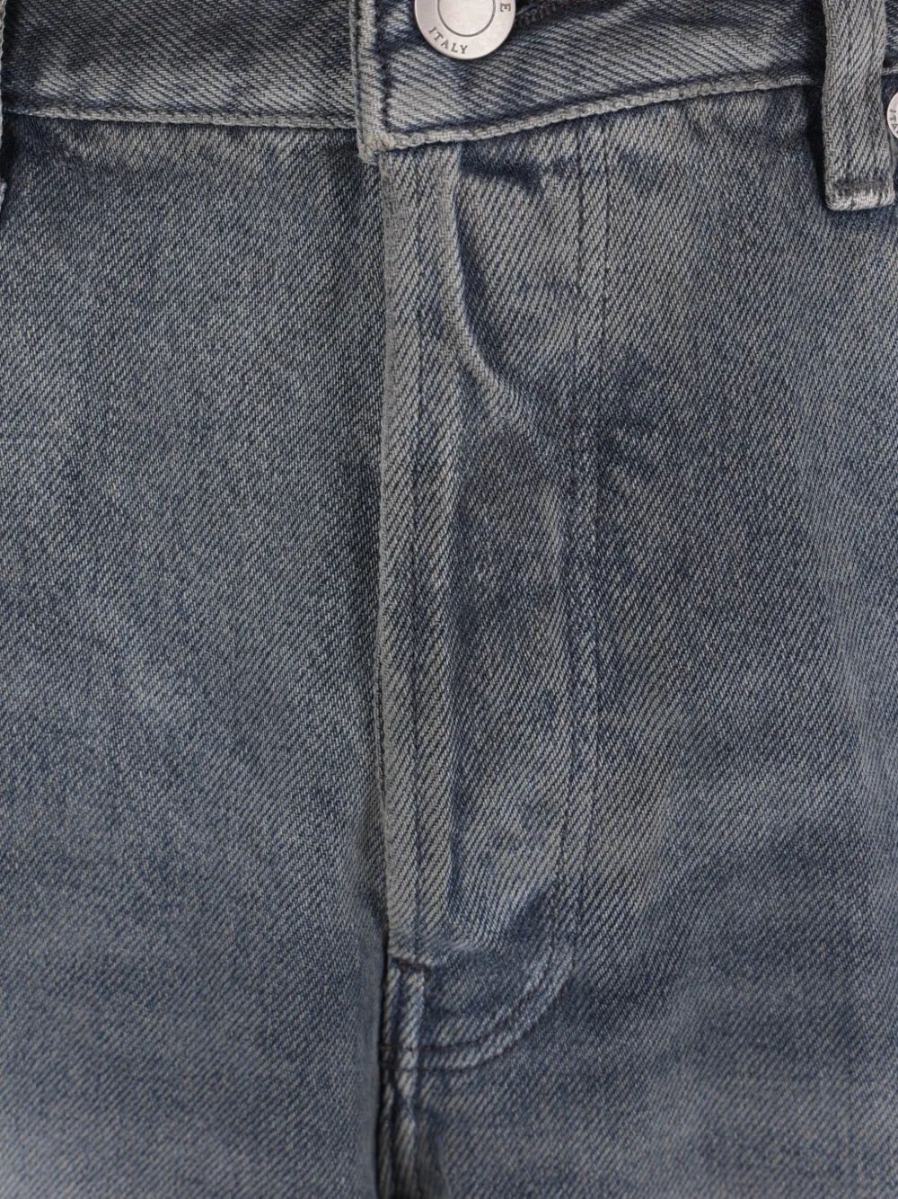Haikure Bethany oversized jeans met verwassen effect Grijs