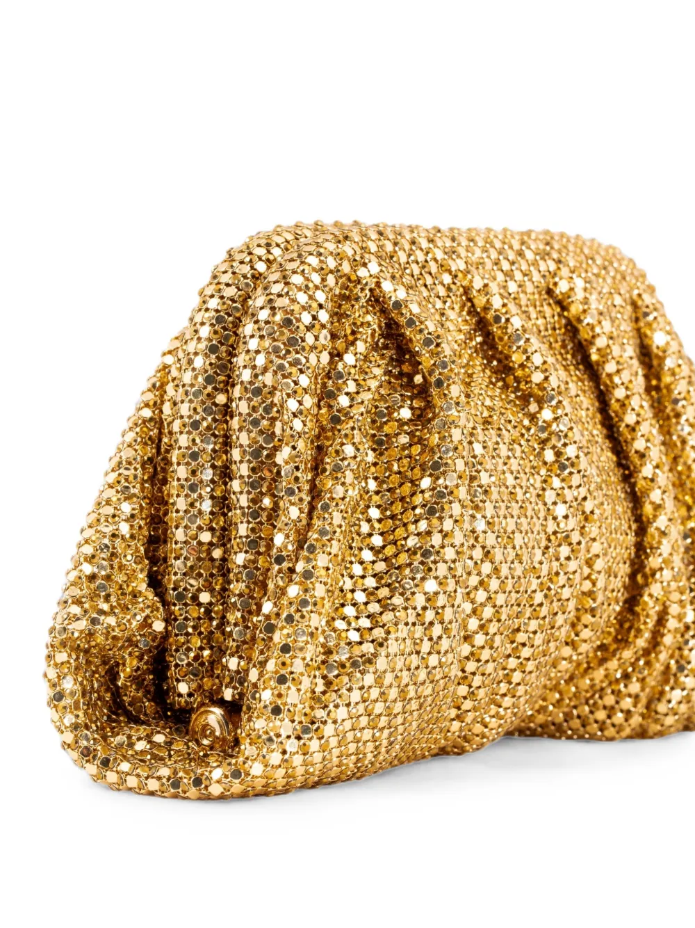 Benedetta Bruzziches Venus clutch verfraaid met kristallen Goud
