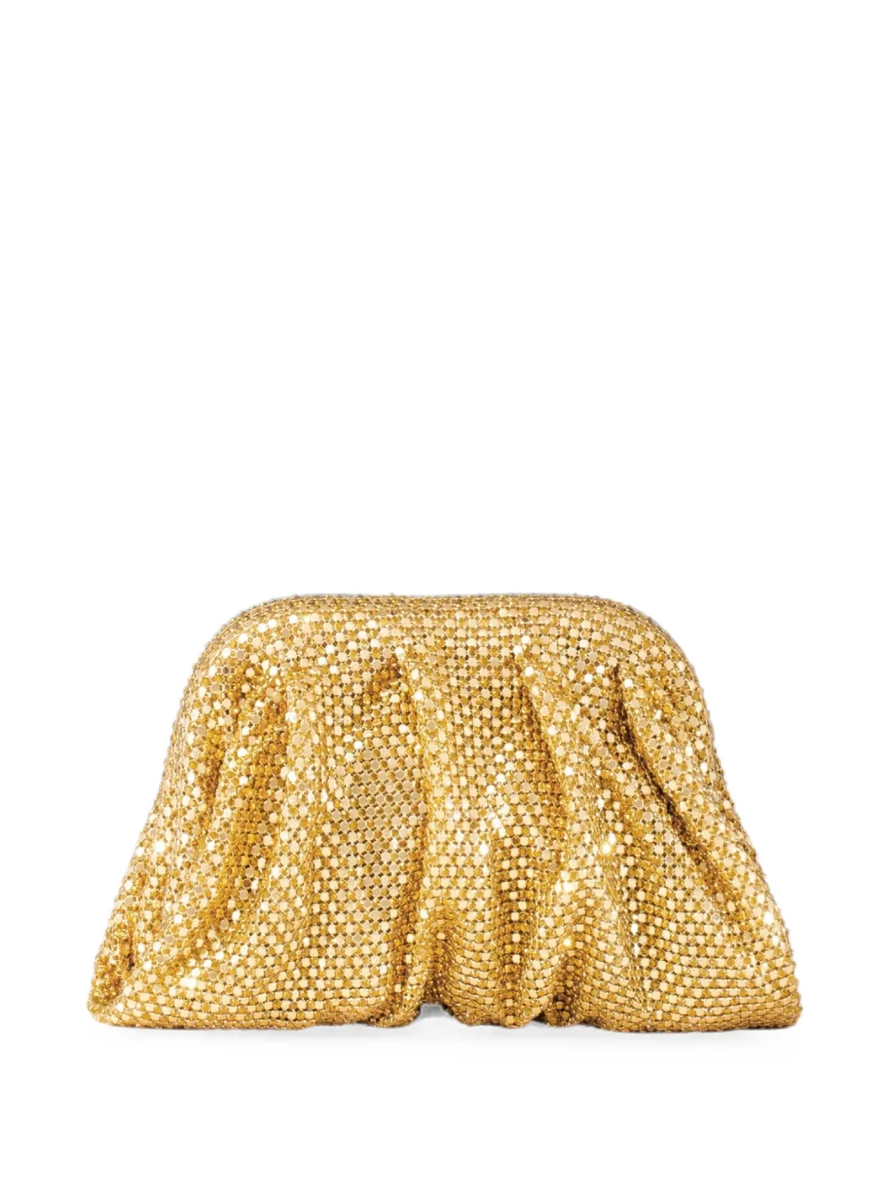 Benedetta Bruzziches Venus clutch verfraaid met kristallen Goud