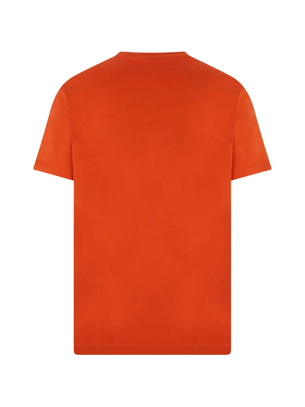 Paul & Shark T-shirt met logoprint Oranje