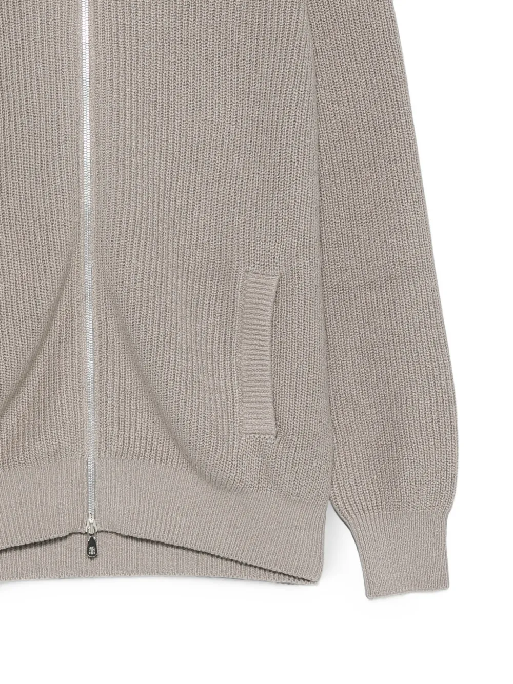 Brunello Cucinelli Ribgebreid vest Beige