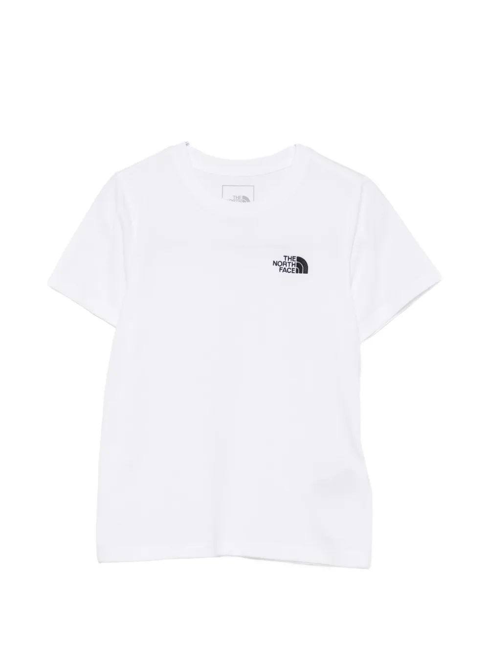 The North Face Kids logo-print T-shirt - Bianco