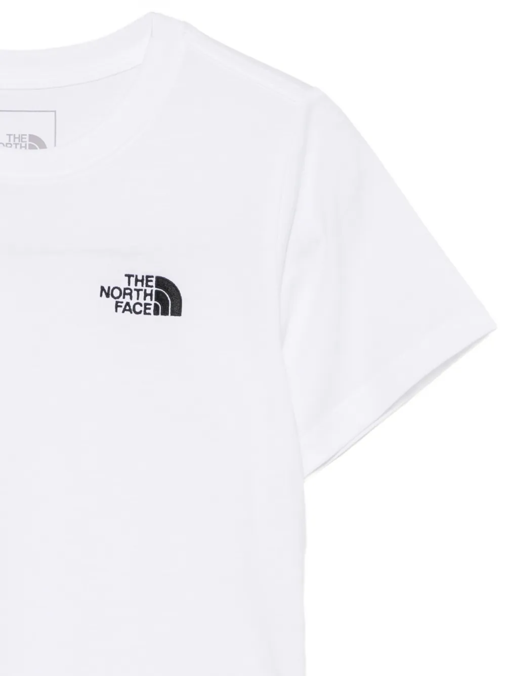 The North Face Kids T-shirt met logoprint Wit