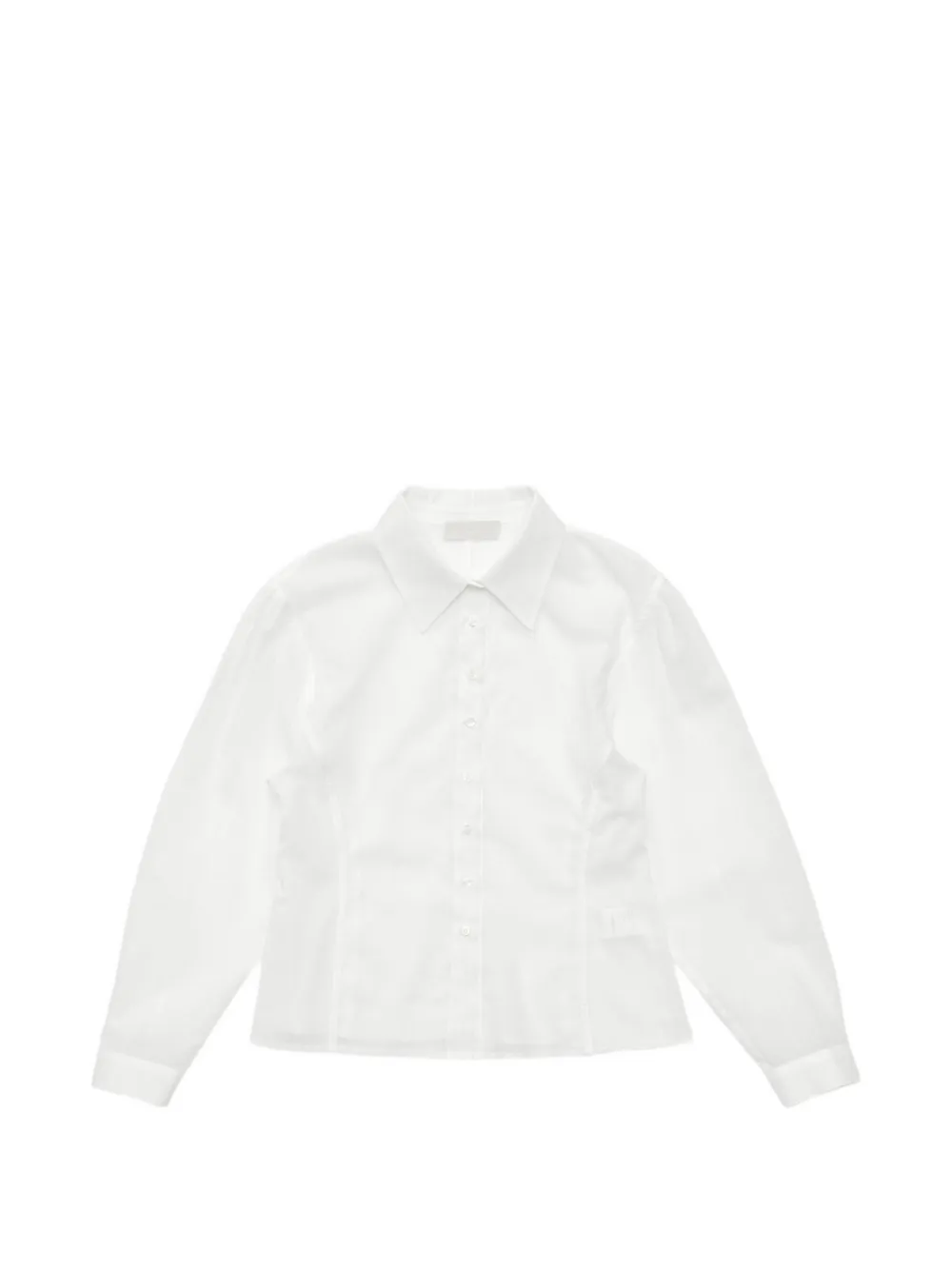 Amomento sheer cotton shirt