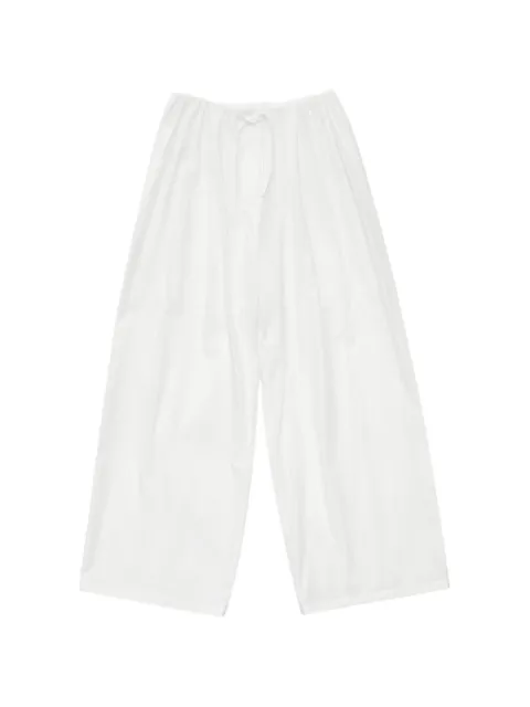 Amomento pantalones anchos con banda