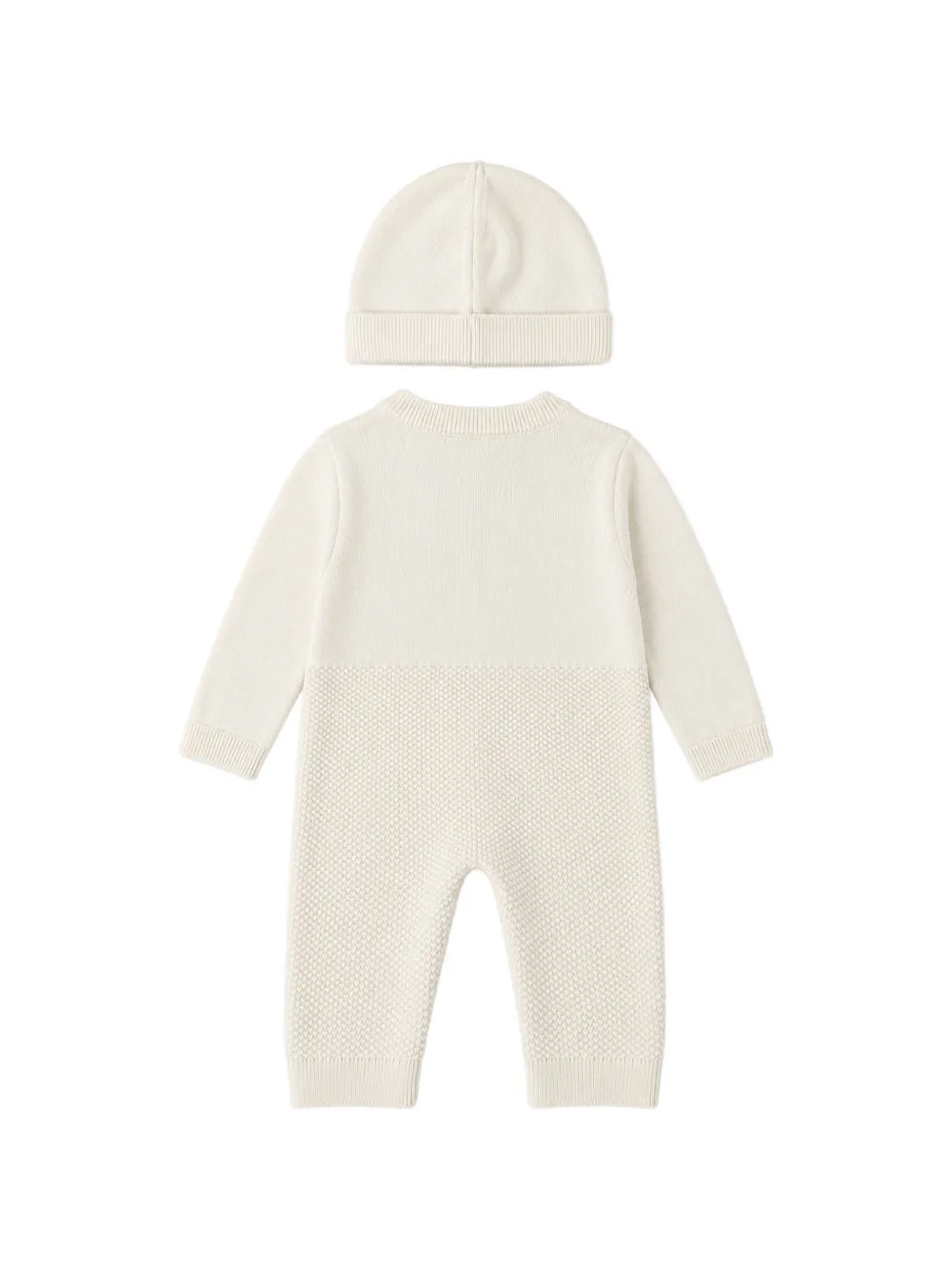 Balmain Kids Trainingspak met geborduurd logo Beige