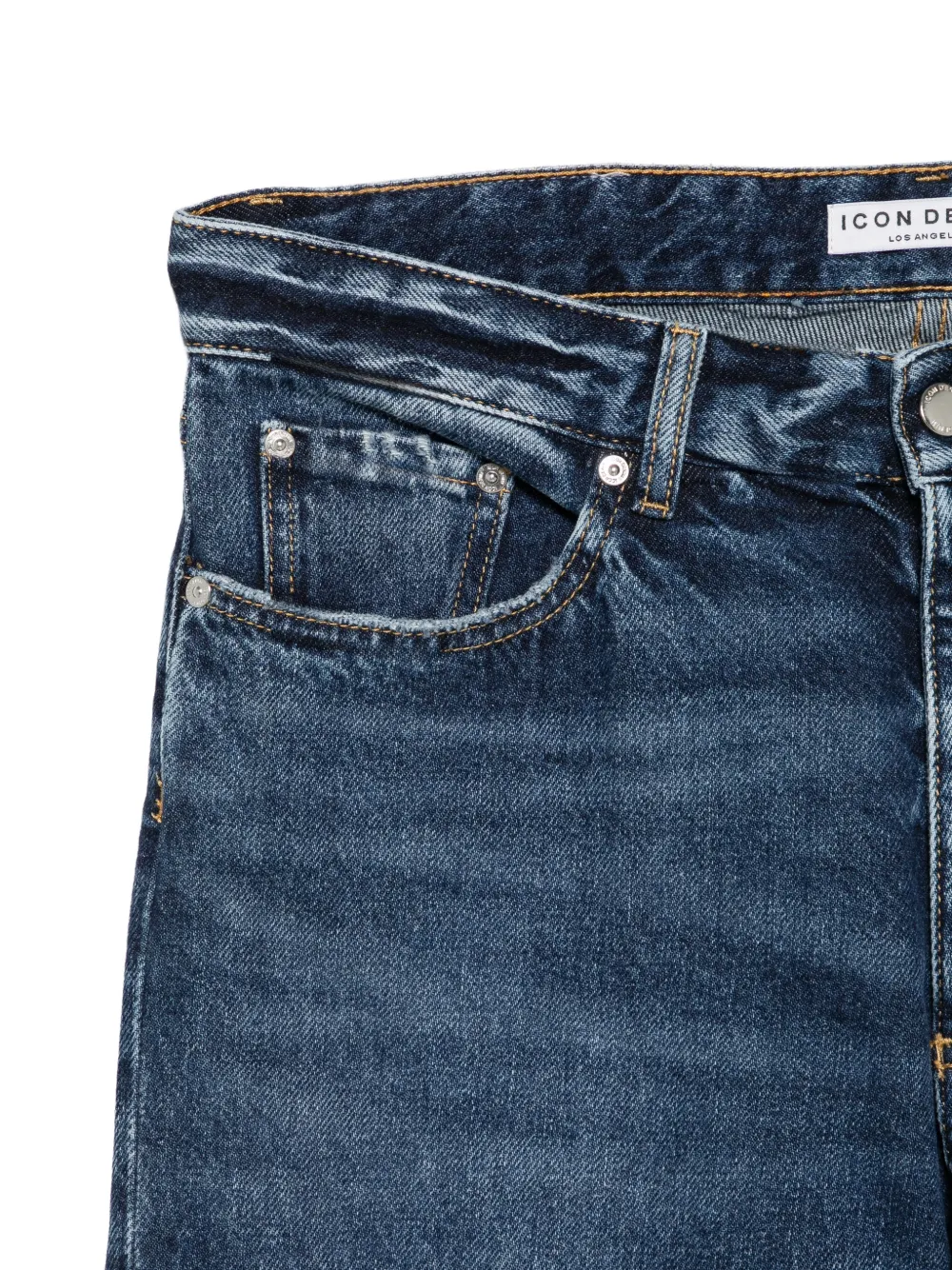 ICON DENIM Straight jeans Blauw