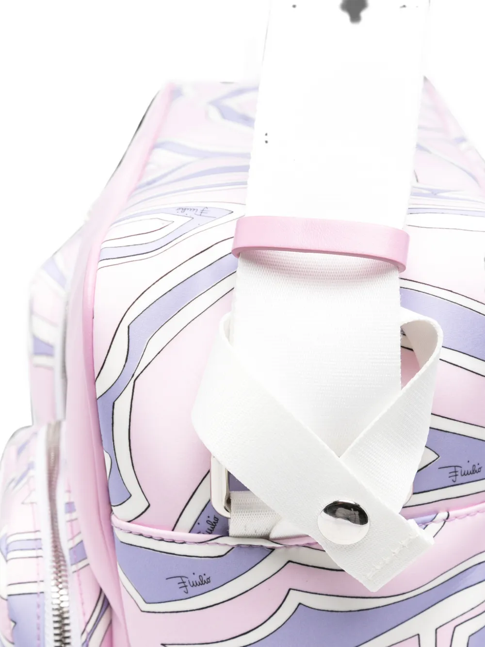 PUCCI Junior Luiertas met print Roze