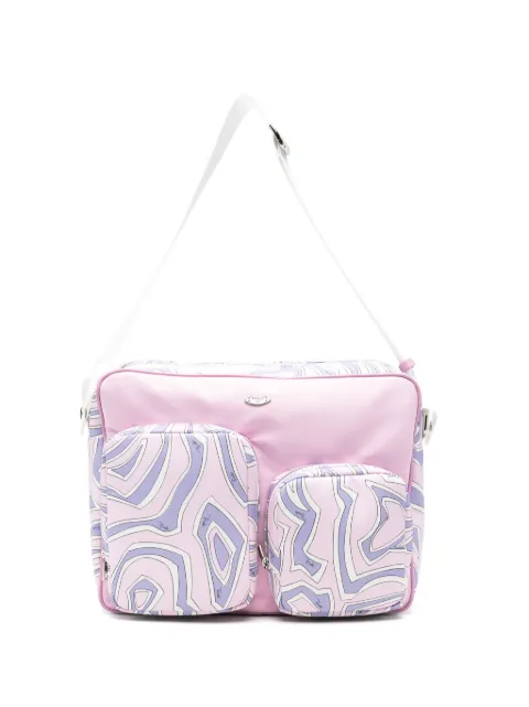 PUCCI Junior Marmo-print changing bag