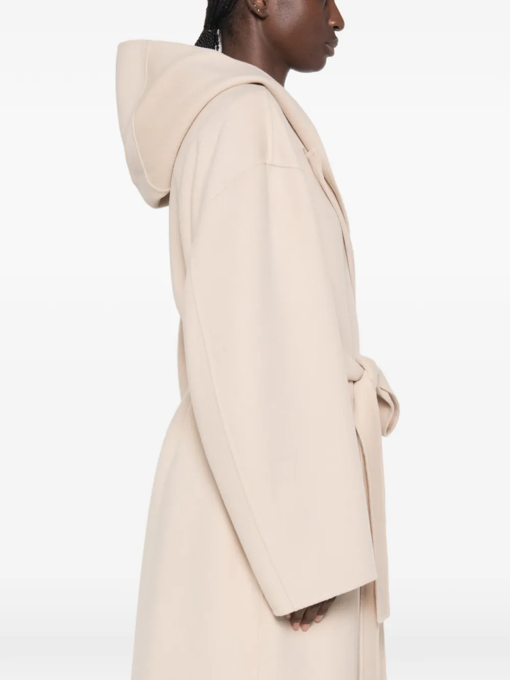 Sportmax Jas met capuchon Beige