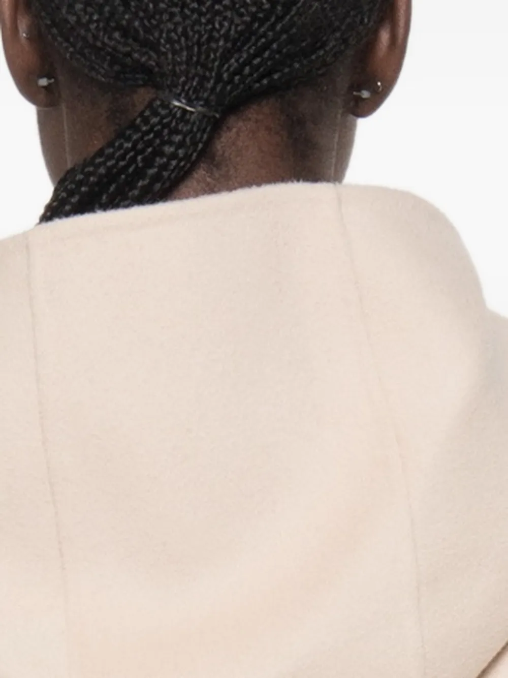 Sportmax Jas met capuchon Beige