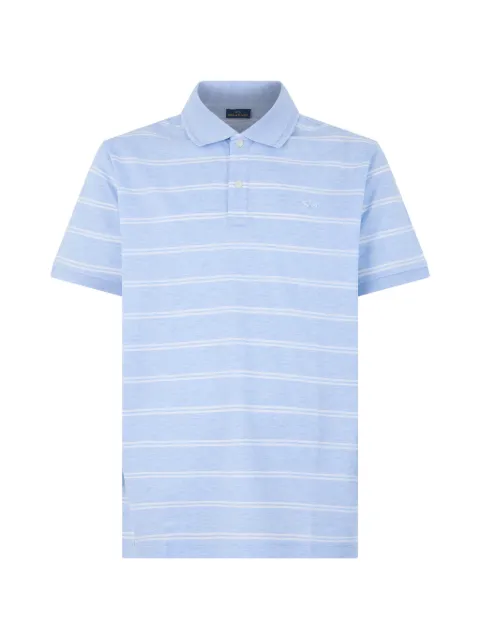 Paul & Shark striped cotton polo shirt