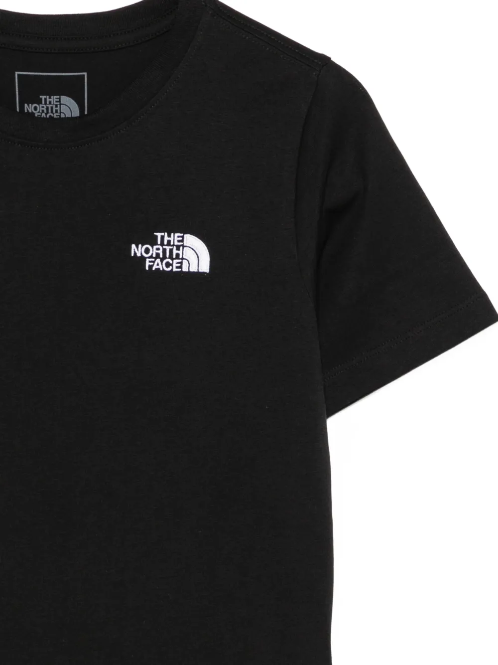 The North Face Kids T-shirt met logoprint Zwart