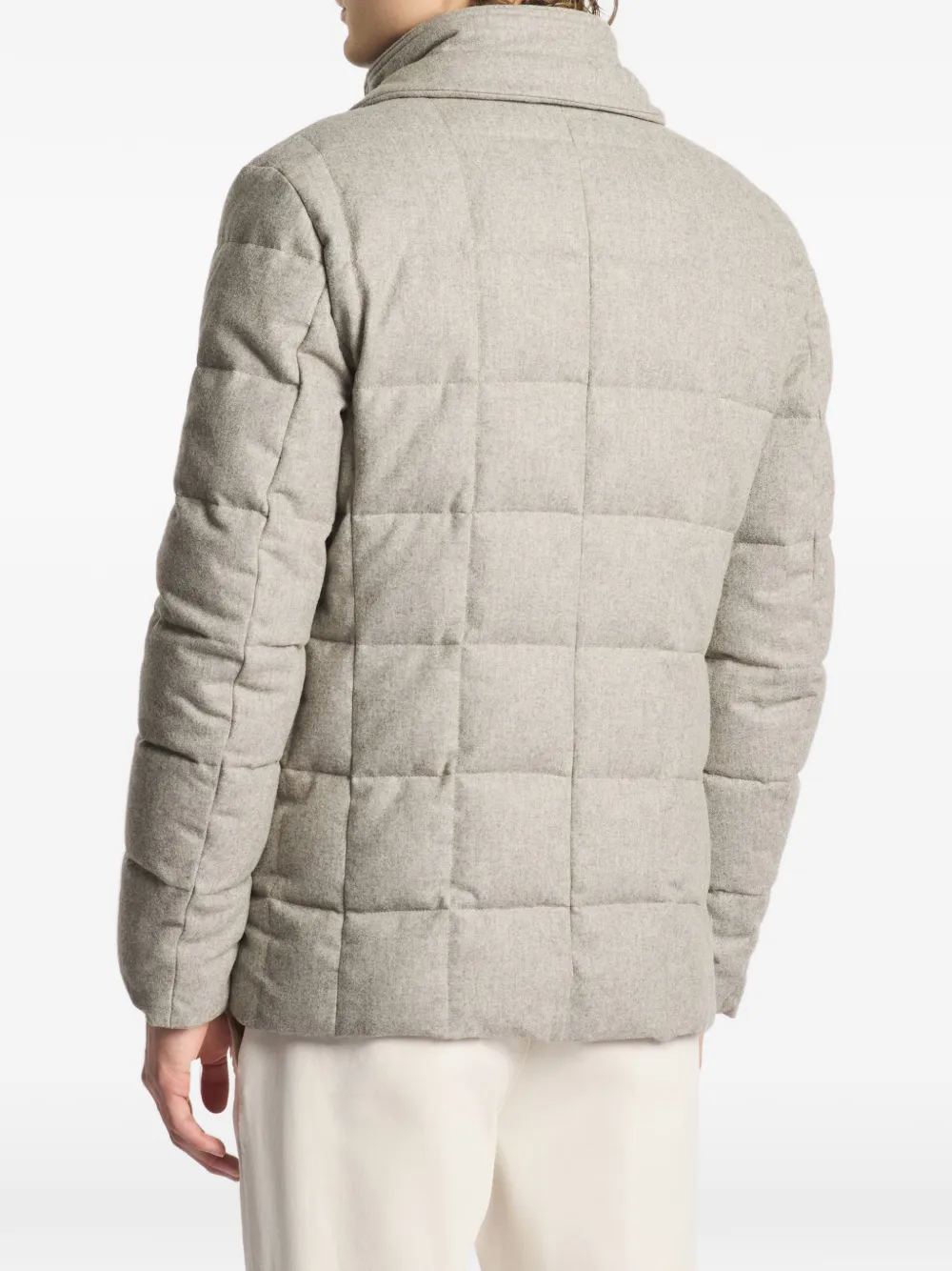 Fay Gevoerd jack Beige