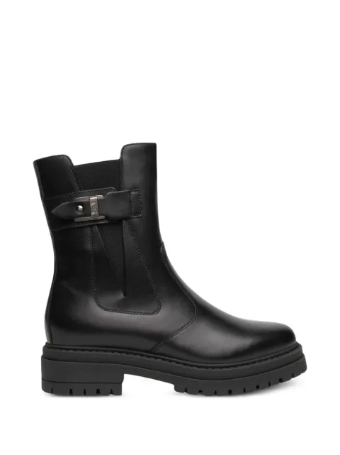 NERO GIARDINI buckle-strap chunky-sole boots