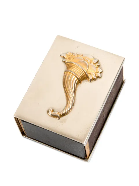 Hermès Pre-Owned caja de cerillas con detalle Cornucopia 1950