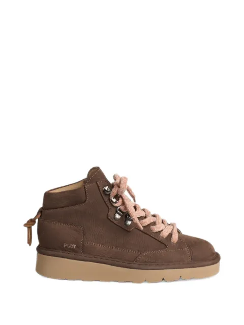 PANCHIC P007 lace-up nubuck leather sneakers