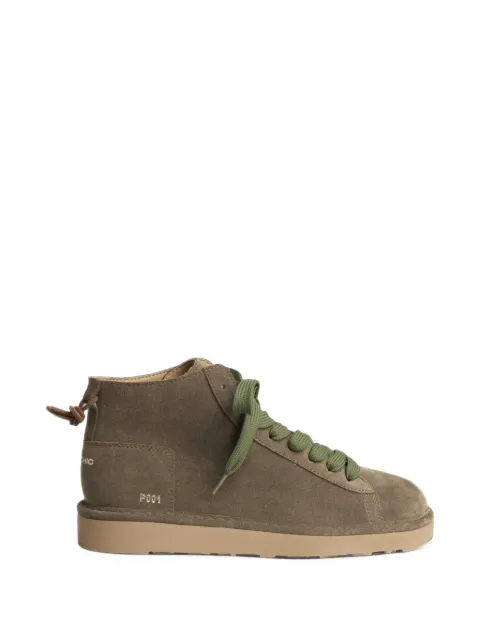 PANCHIC P001 lace-up suede boots