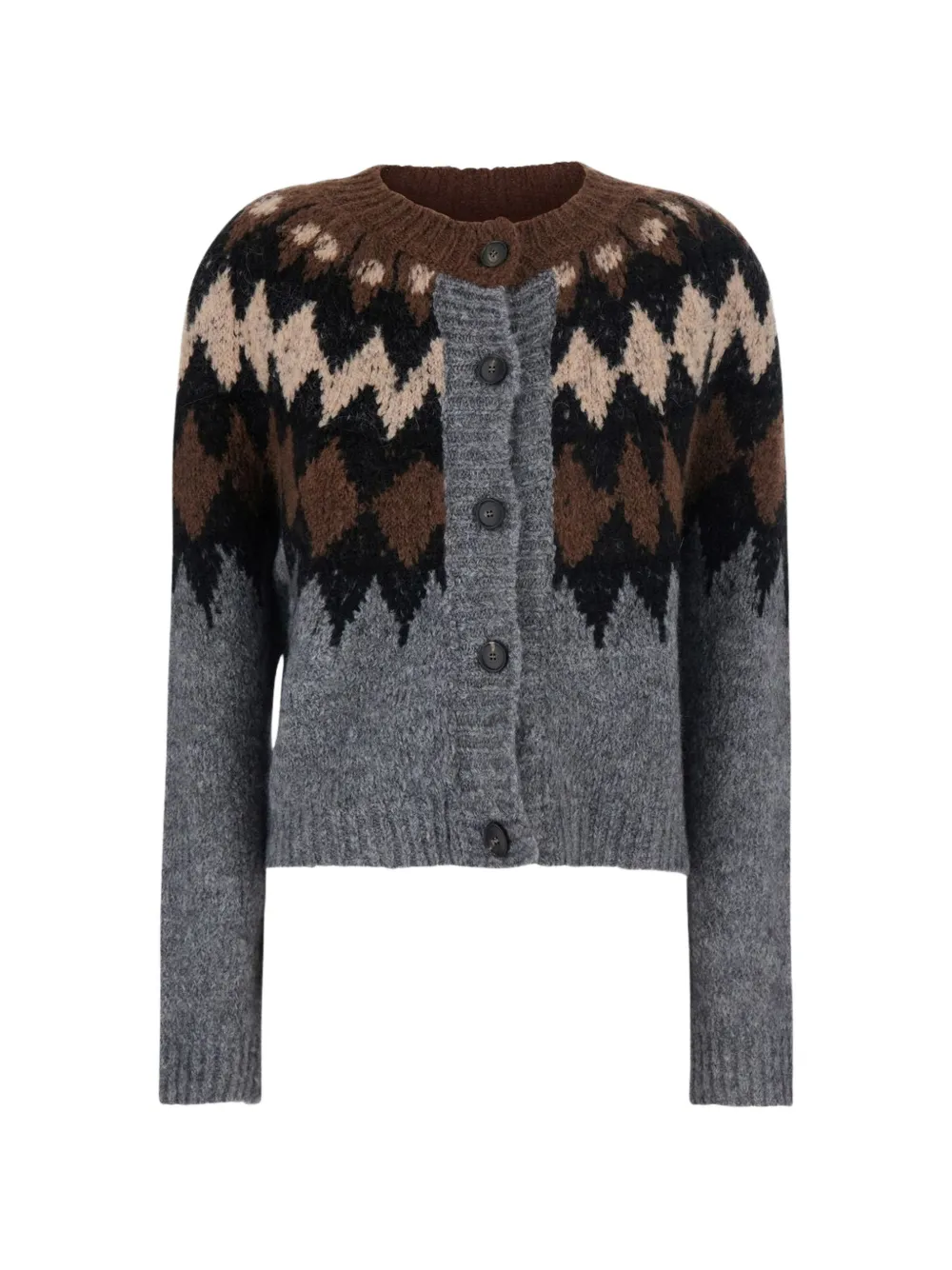 Tela isle-knit cardigan