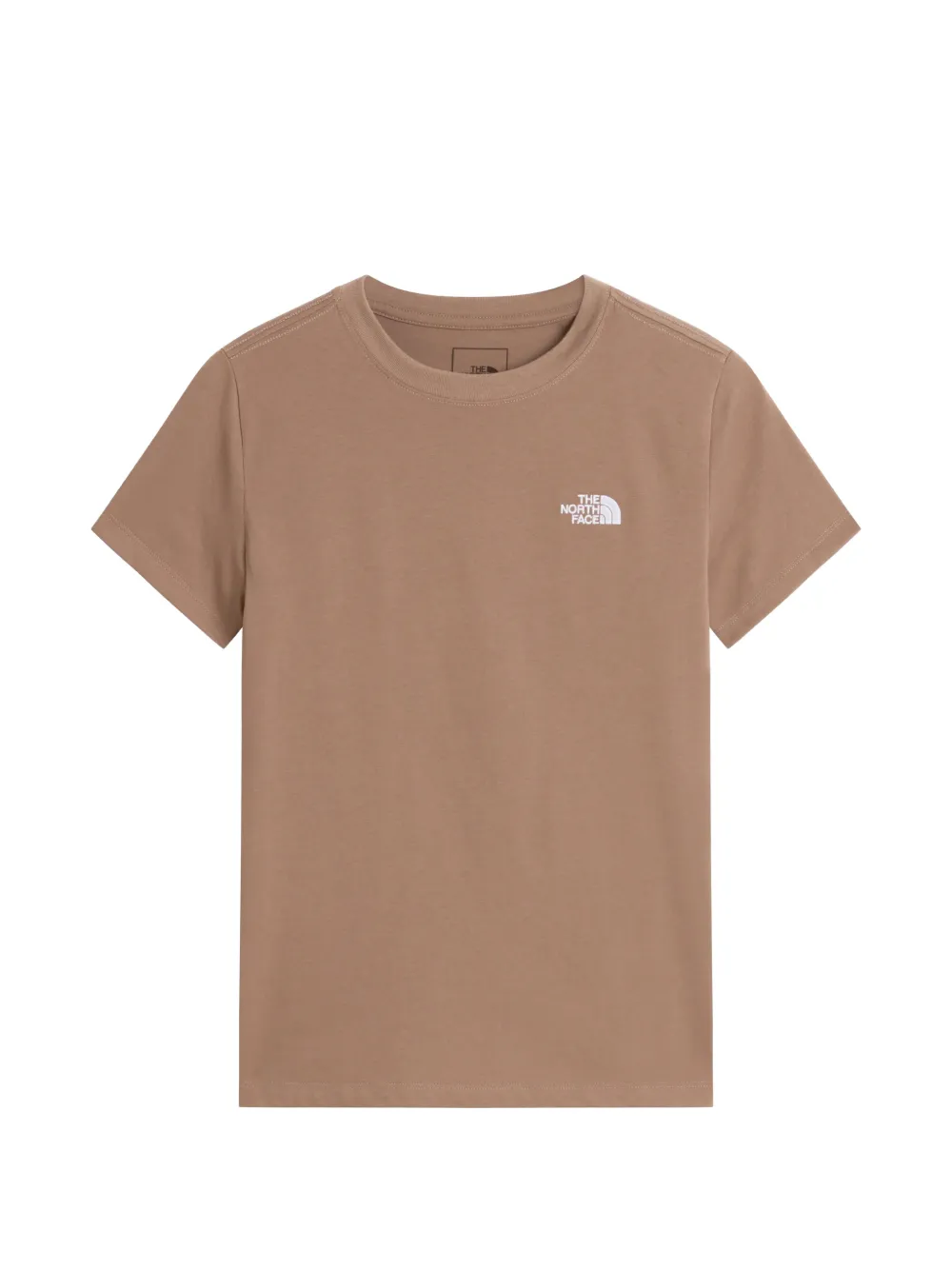 The North Face logo-print short-sleeve T-shirt - Toni neutri