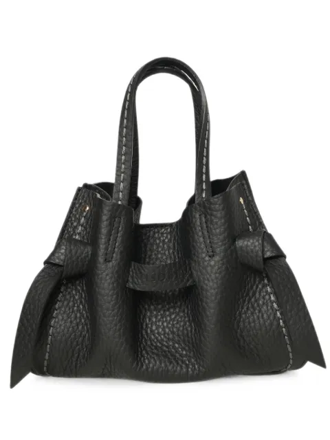 VISONA` Small Vittorina leather tote bag