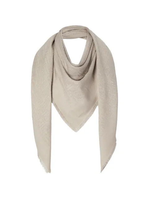 FENDI Xale FF de lã, seda e cashmere