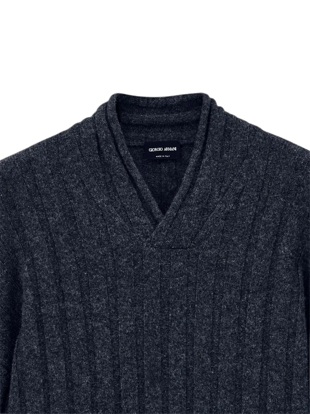 Giorgio Armani Regular-fit trui Blauw