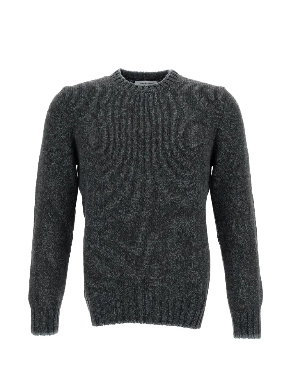 Gran Sasso mélange-effect wool sweater Grijs
