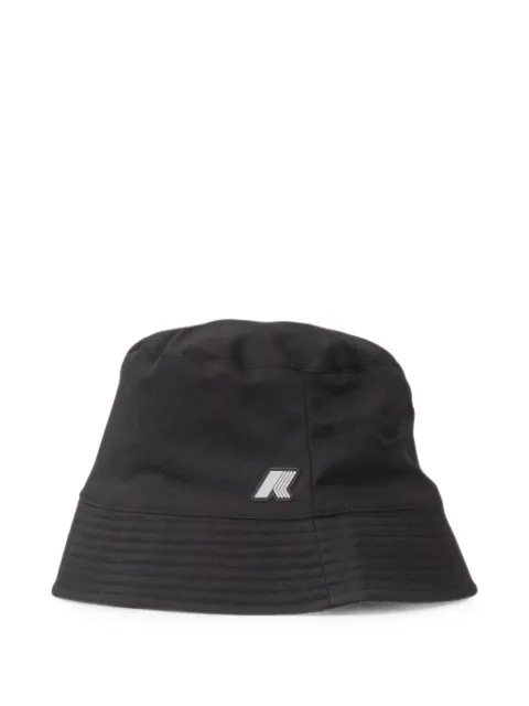 K-Way Pascalle logo-patch bucket hat