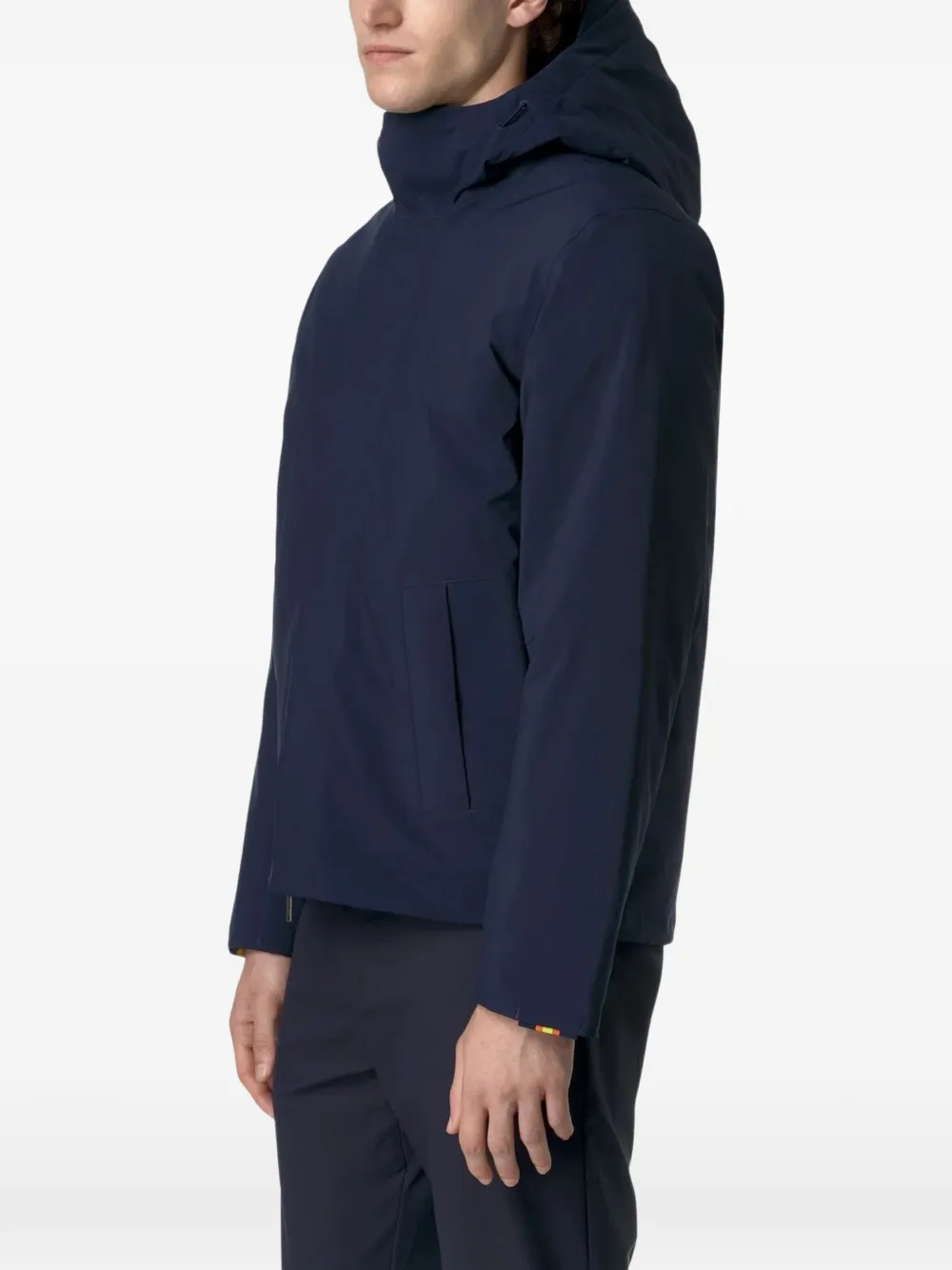 K-Way Jack met capuchon Blauw