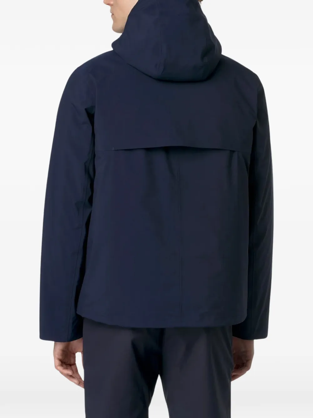 K-Way Jack met capuchon Blauw